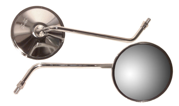 Emgo Mirror Chrome Right Ec Stem 20-69751
