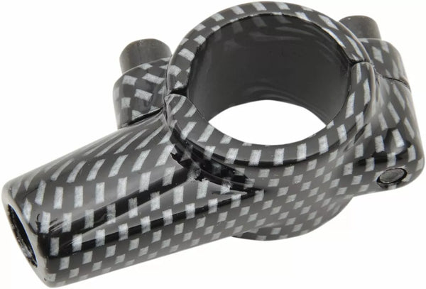 Emgo Mount Mirror 7/8 Carbon 20-28122