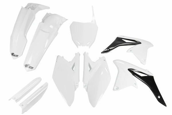 UFO Body Kit Full RMZ250 10-18 WH Sukit411f@041