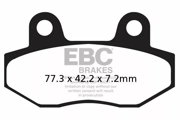 EBC спирачна накладка въглероден скутер SFAC086