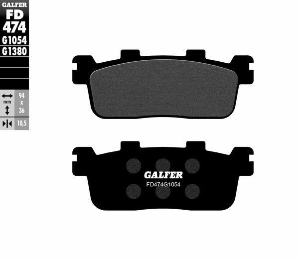 Galfer Brake Pad Semi Metal FD474G1054