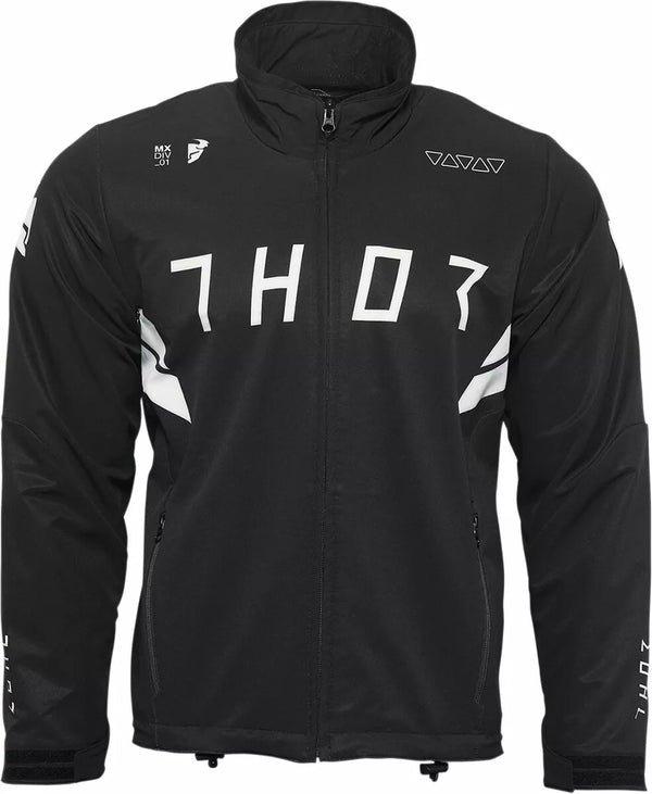 Thor Jckt Thor Warmup BK/WH MD 2920-0673
