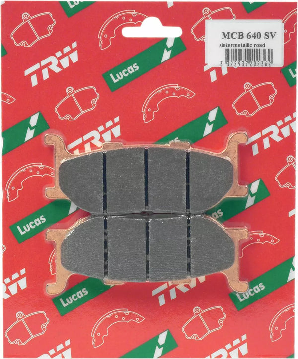 TRW спирачна подложка TRW MCB640SV MCB640SV