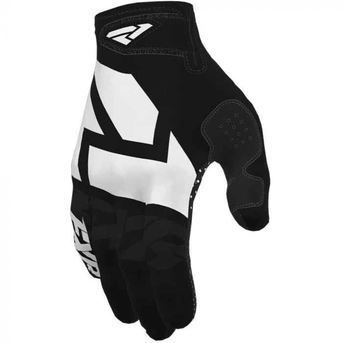 FXR Kids Cross MC-Gloves Каишка за съединение Mx 20 черно/бяло