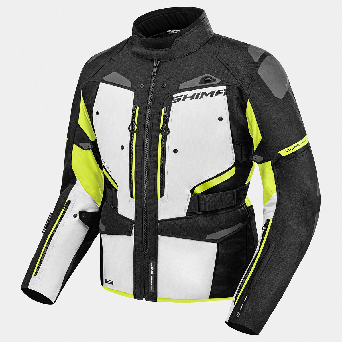 Shima textile mc-jacket dune grey /грип