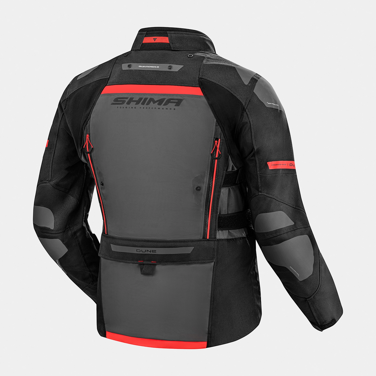 Shima textile mc-jacket dune черно /сиво