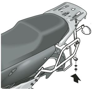 SHAD 3P Системна скоба (страна) - Honda Transalp 650 H0TR65SF