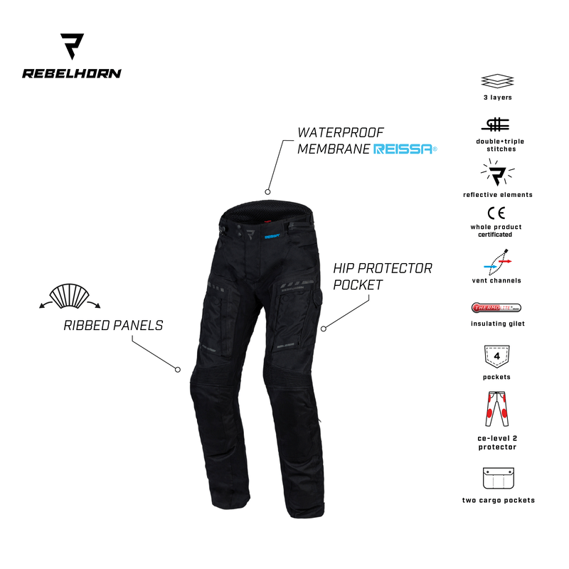 Textile Textile Mc Pants Cubby IV черно