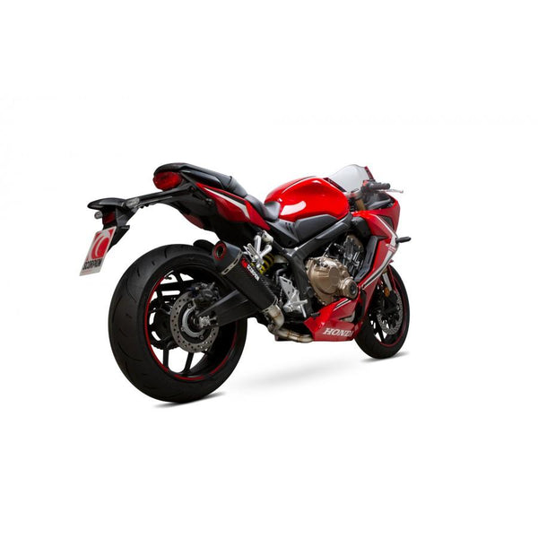 Honda CBR650 R 2019-2020 Serket Tapp Пълна система Carber Fiber ръкав
