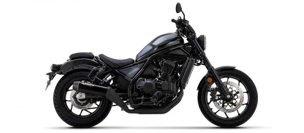 Honda CMX 1100 Rebel 22 хомологичен нихром тъмен заглушител със заварена тръба за връзка