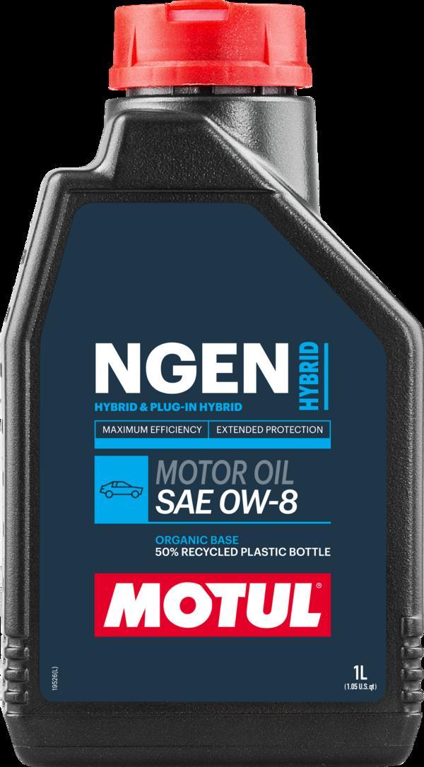 Motul Ngen Hybrid 0W-8 1L (12бр./Картон)