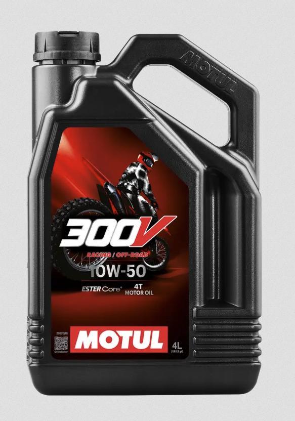 MOTUL 300V 4T фабрична линия офроуд 10W-50 4 L (4-ва/картон)