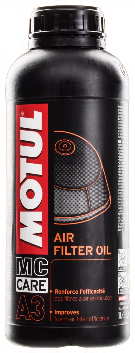 Маслото на въздушния филтър Motul A3 1 L (6 -ва/картон)