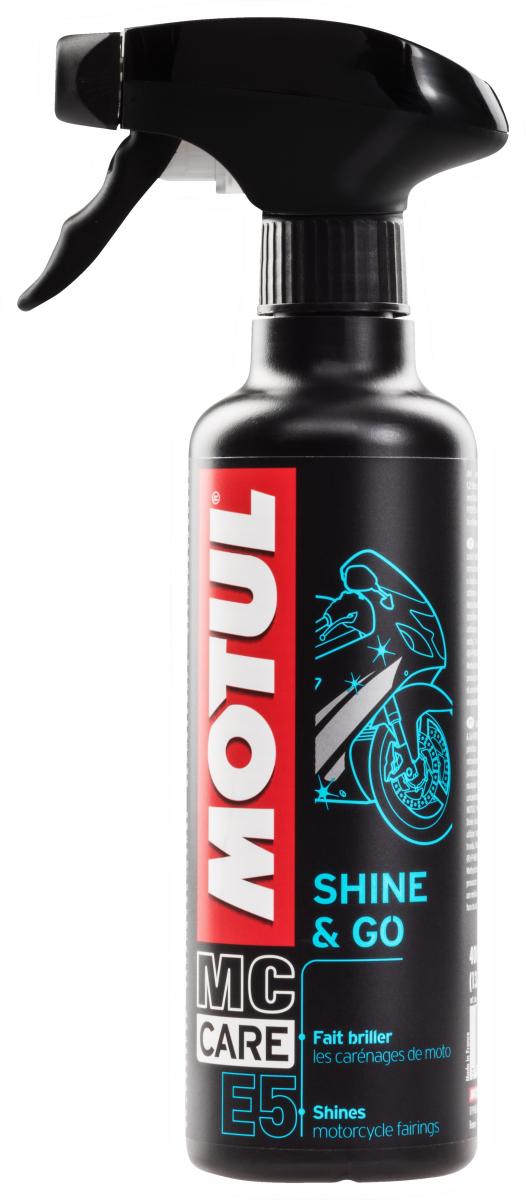 Motul Shine & Go E5 400 ml pump (12pcs/cardboard)