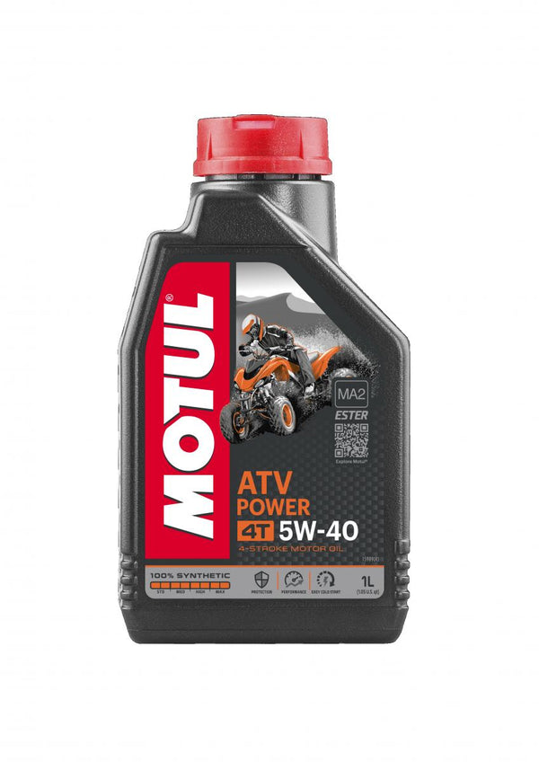 Motul ATV Power 5W-40 1L (12бр./Картон)