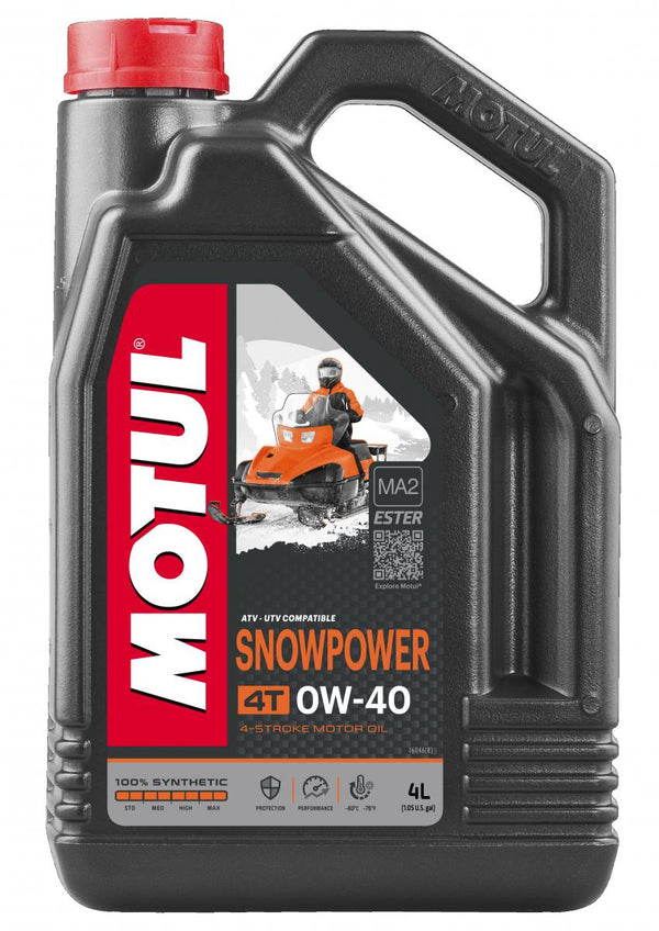 Motul Snowpower 4T 0W-40 4 L (4-ва/картон)