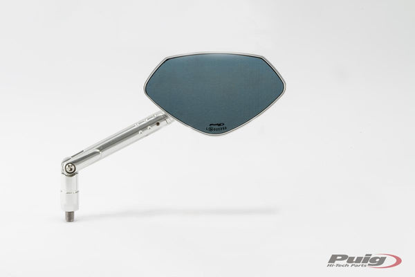 Rear mirror hi-tech in homologated s/right aluminum (1pcs)