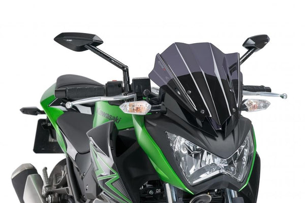 Windshield New Generation Sport Kawasaki Z300 15-18 Dark Smoke