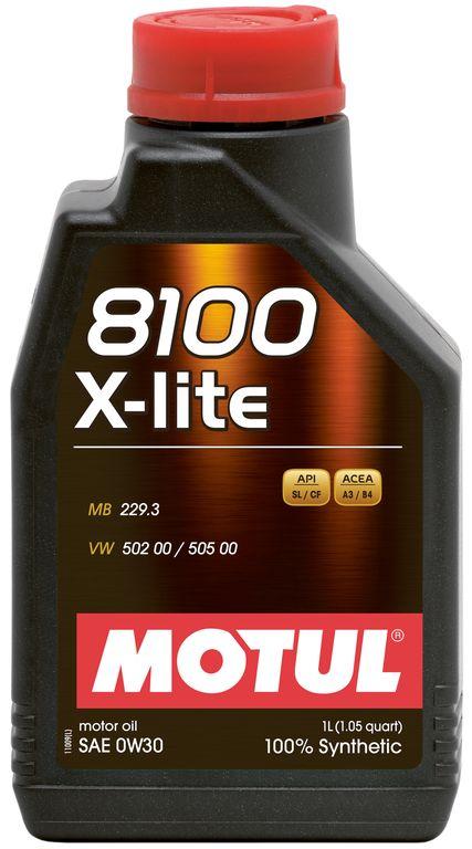 Motul 8100 X-Lite 0W-30 1 L (12бр./Картон)