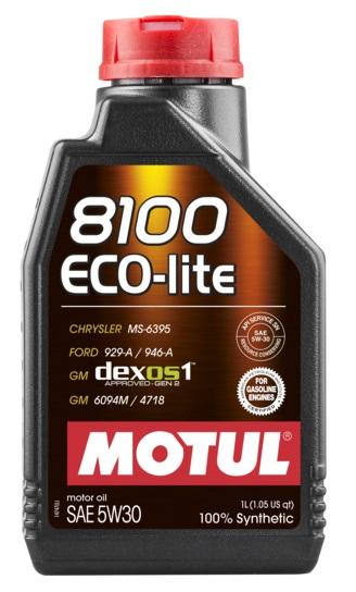 Motul 8100 ECO-Lite 5W30 1L (12pcs/cardboard)