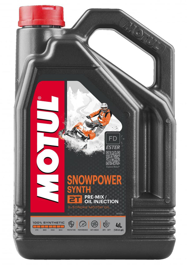 Motul Snowpower Synth 2t 4 L (4 бр/картон)