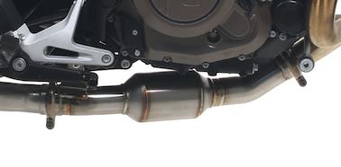 Husqvarna Vitpilen 70118/19 Групиране от неръждаема стомана без катализатор за оригинални или стрелни шумозаглушители