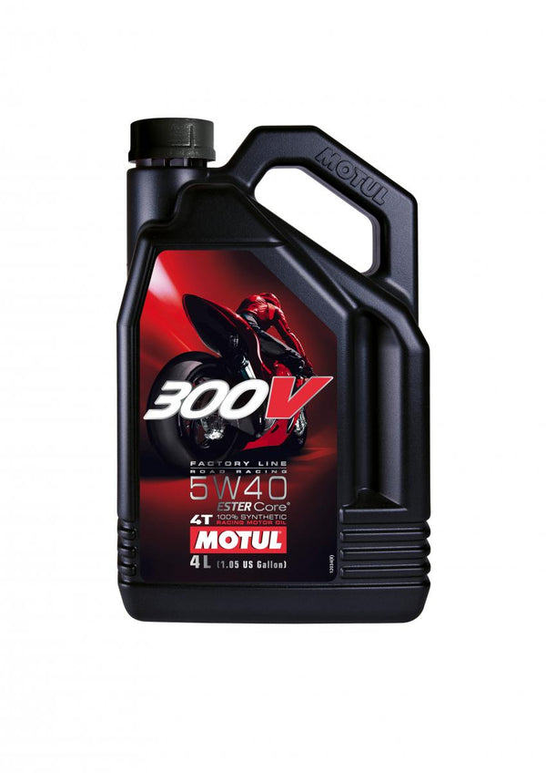 MOTUL 300V 4T фабрична линия 5W-40 4 L (4 бр/картон)