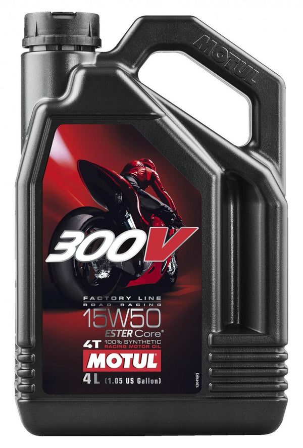 MOTUL 300V 4T фабрична линия 15W-50 4 L (4 бр/картон)