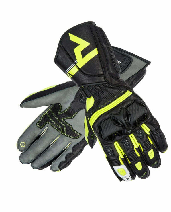 Rebelhorn Women Mc-Gloves St Long Black /Frip