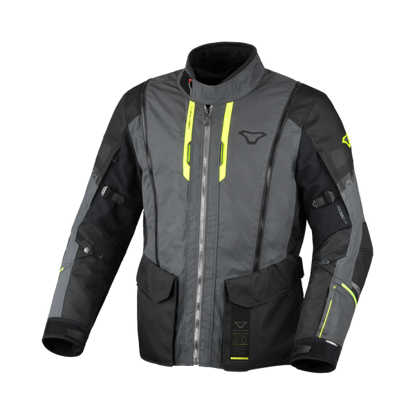 Macna Textile MC jacket Air Hybrid 2.0 Black Night Eye
