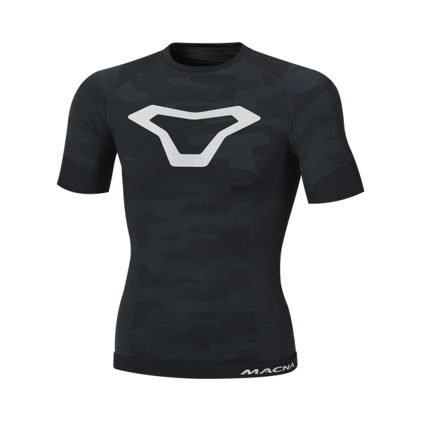 BaseLayer Macna, готина риза черно/сиво/сребро