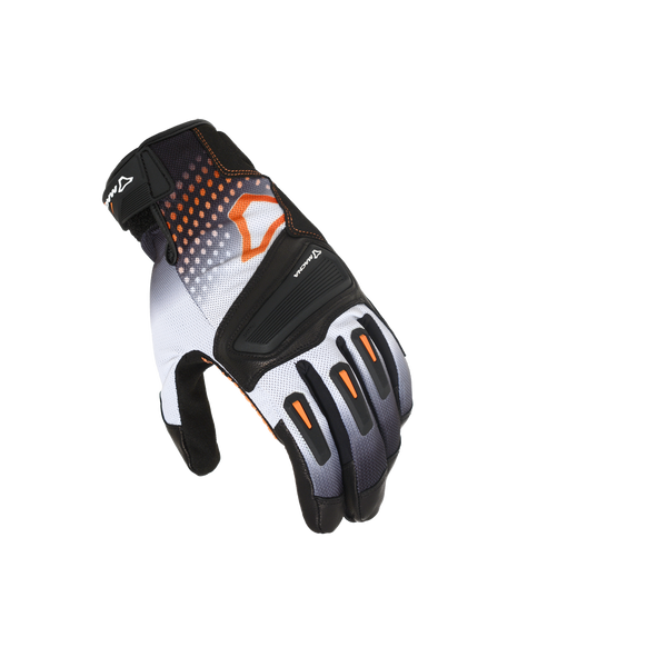 Мотоциклетна ръкавица Macna, Jugo Black/White/Orange