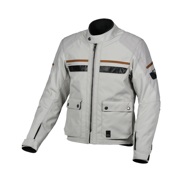 Motorcycle Jacket Macna, Oryon Light Gray