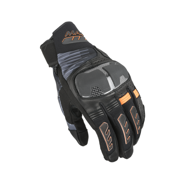 Мотоциклетни ръкавици Macna, Rime 2.0 Black/Orange