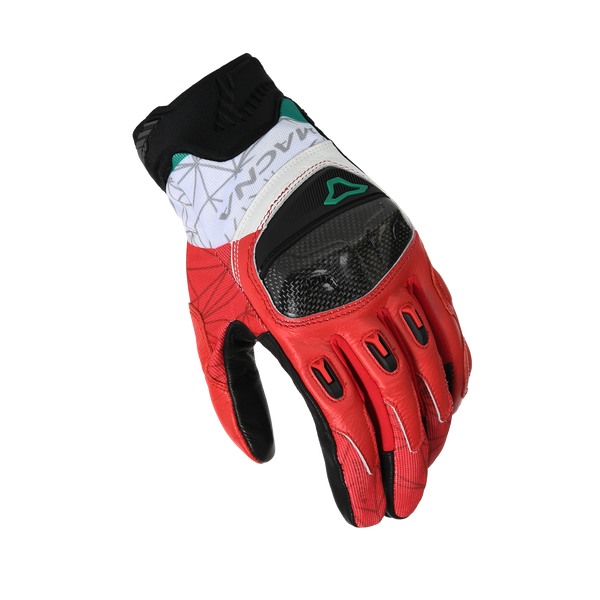 Мотоциклетни ръкавици Macna, Rocco Black/Red/White