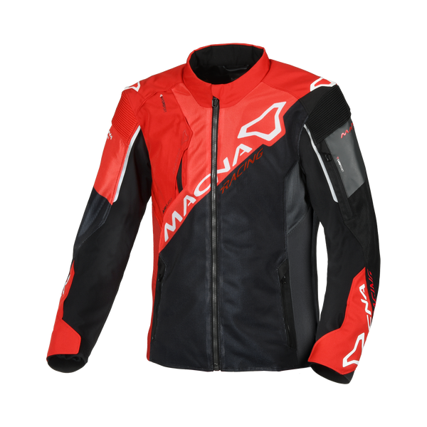 Motorcycle Jacket Macna, Sigil Black/Red/Gray