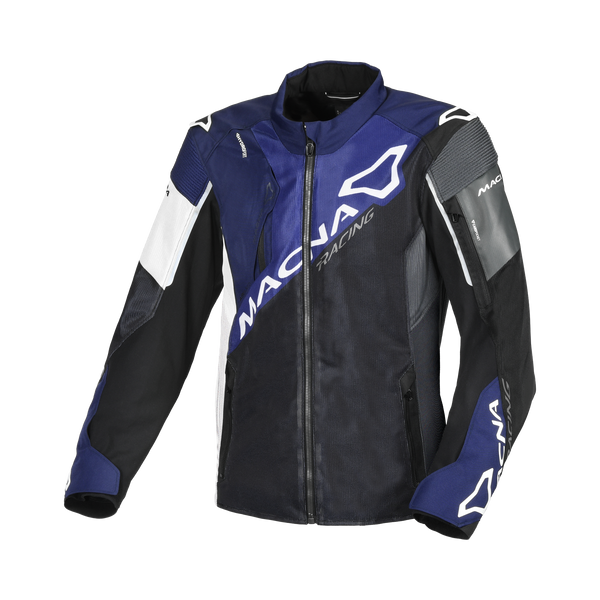 Motorcycle Jacket Macna, Sigil Black/Blue/Fluo Yellow