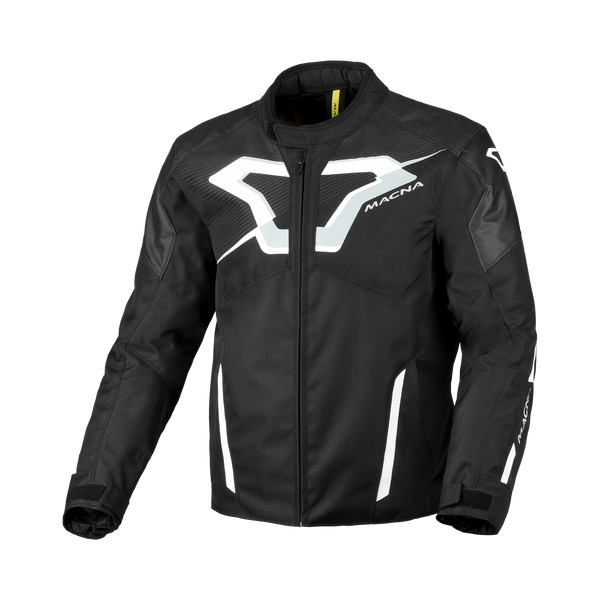 Motorcycle Jacket Macna, Tazar 2.0 Black/White