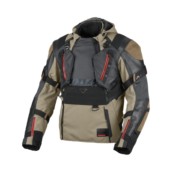 Macna Textile MC jacket Tryton Taupe