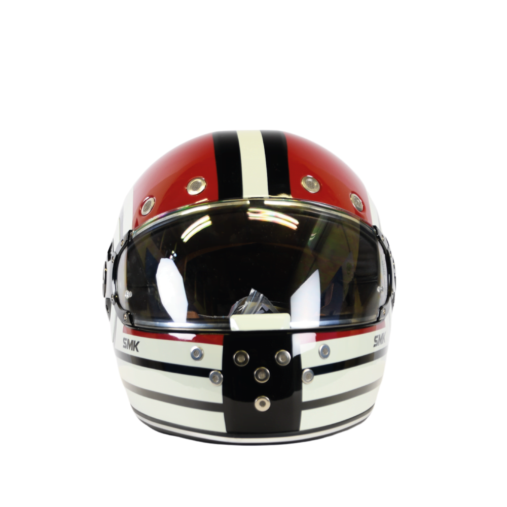 SMK Integral MC Helmet Retro Ranko Beggie /Red