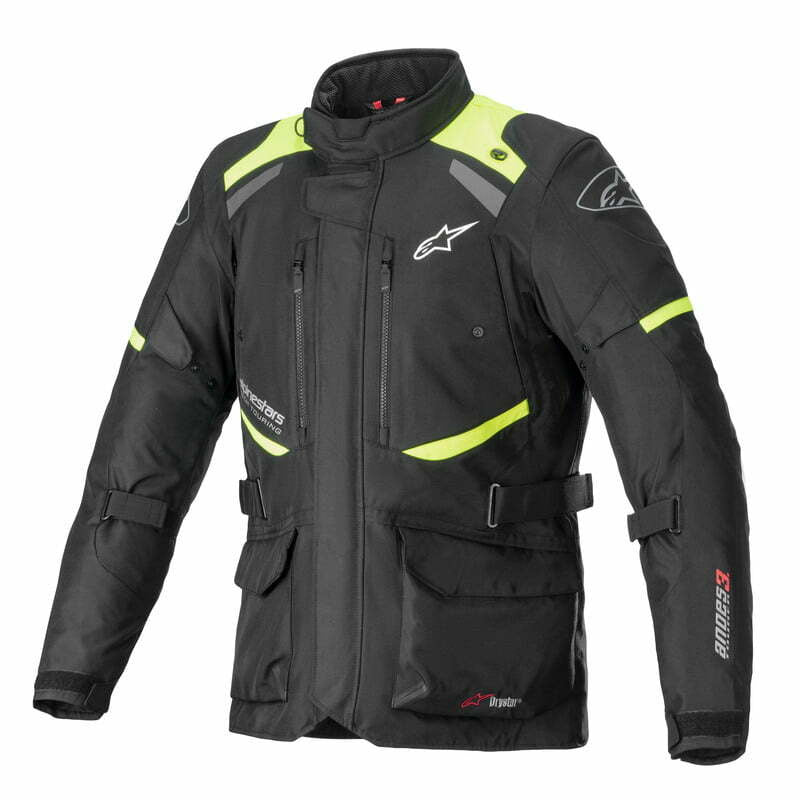 Alpinestars Textile MC Jacket Andes V3 Black /Flu