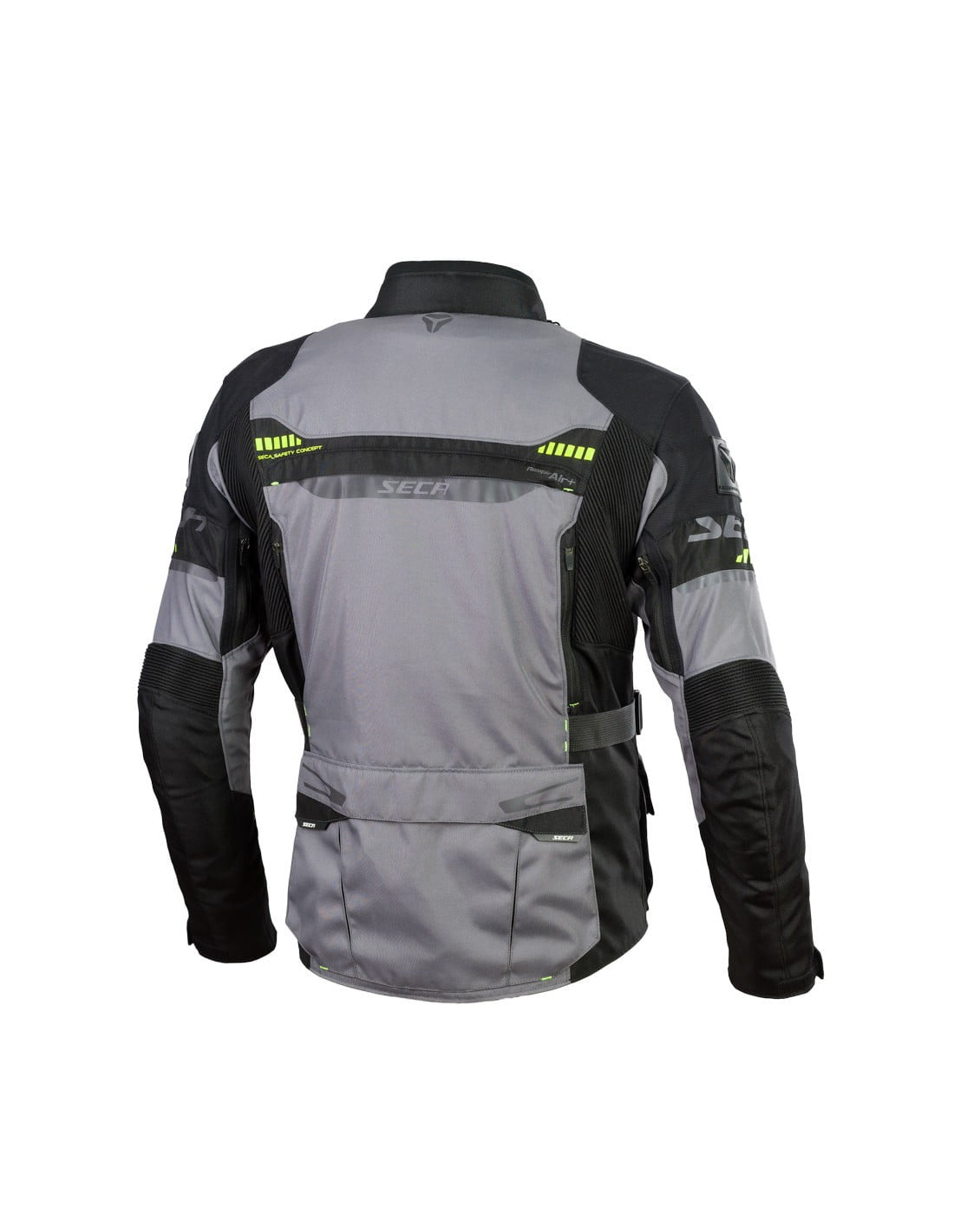 Seca Textile MC Jacket Arrakis II Gray /Black