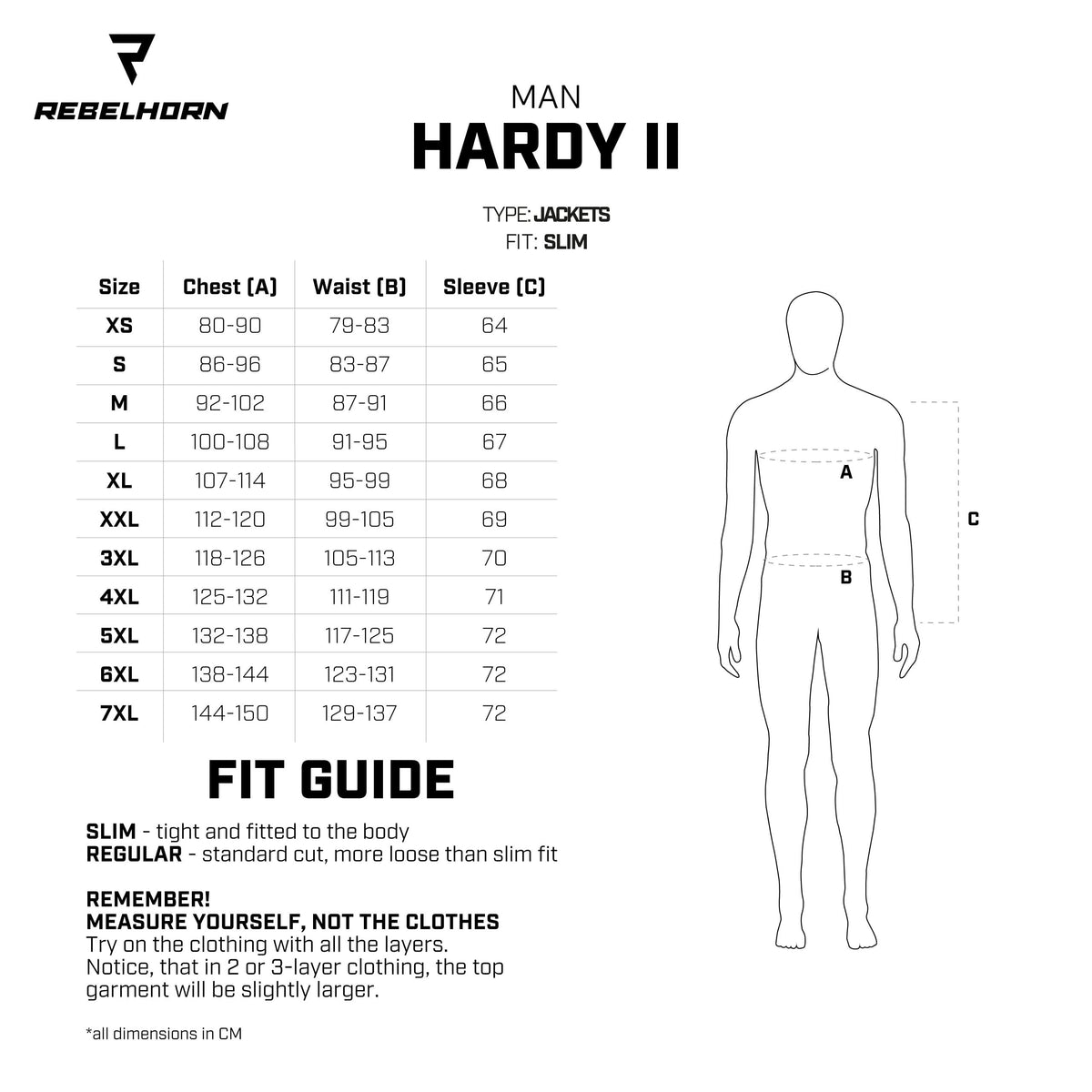 Textile Textile Mc яке Hardy II черно