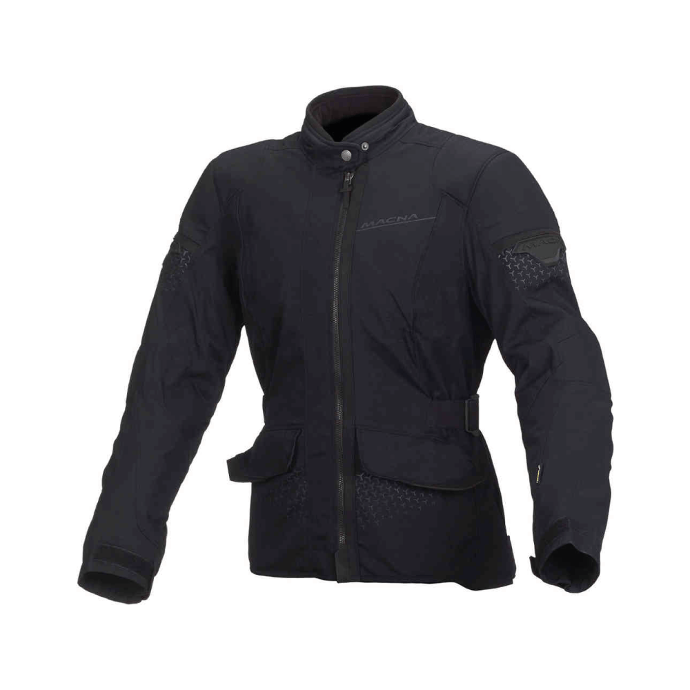 Macna lady textile mc-jacket блясък черно