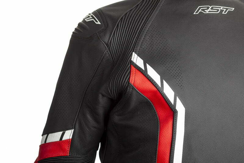 RST MC-LEATE Jacket Axis Black /Red