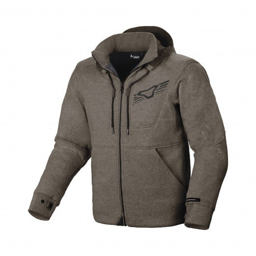 Macna Kevlar Mc-Hoodie област Grey