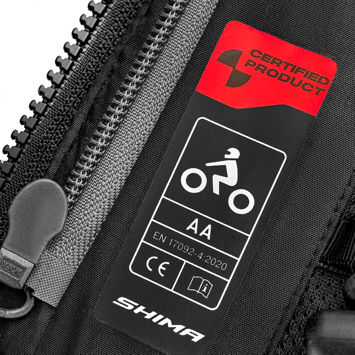 Shima textile mc-jacket dune черно /сиво