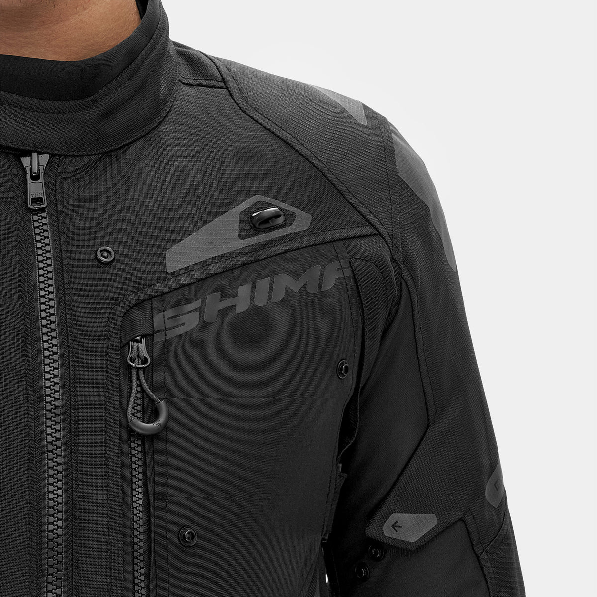 Shima textile mc-jacket dune черно