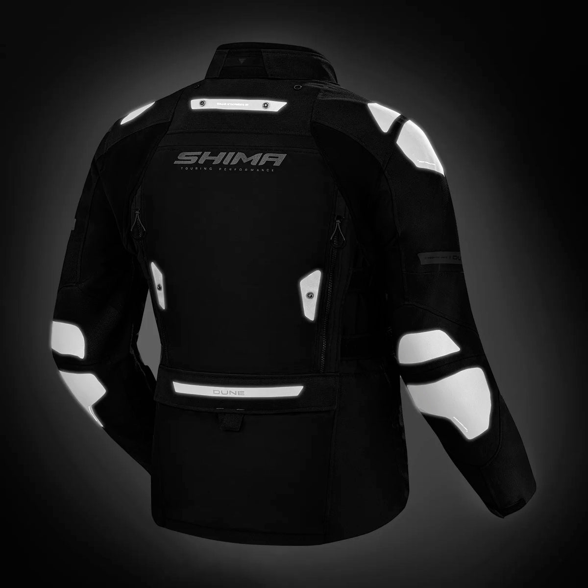 Shima textile mc-jacket dune черно