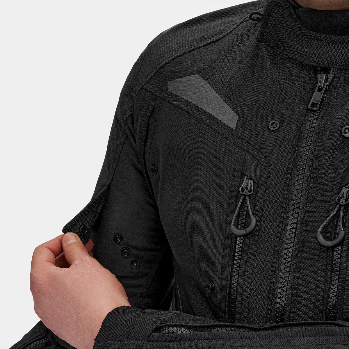 Shima textile mc-jacket dune черно